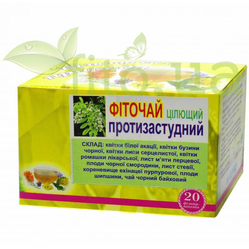 Фіто чай протизастудний, 20 ф/пакетів.