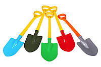 Лопата ТехноК 3480 с ручкой детская пластиковая игрушка в песочницу для снега лопатка для детей