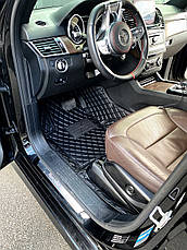 Комплект килимків з екошкіри для Mercedes ML W166, W164, фото 3