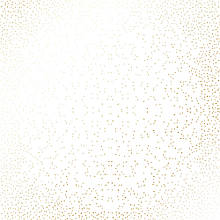 Папір з фольгуванням Golden Mini Drops White
