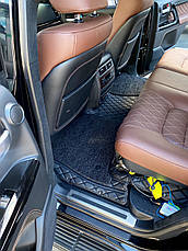 Комплект килимків з екошкіри для Lexus LX, від 2016 року, фото 2