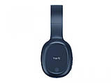 Навушники бездротові Bluetooth HAVIT H2590BT blue, фото 4