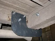 З'ємний гак фаркоп на Mercedes Vito Viano W638 1996-2003, фото 2