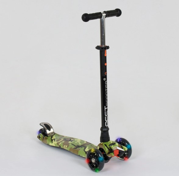 Самокат Best Scooter MAXI А 25468 /779-1323 трубка керма алюмінієва, зі світними колесами