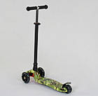 Самокат Best Scooter MAXI А 25468 /779-1323 трубка керма алюмінієва, зі світними колесами, фото 3