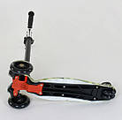 Самокат Best Scooter MAXI А 25468 /779-1323 трубка керма алюмінієва, зі світними колесами, фото 4
