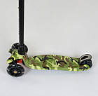 Самокат Best Scooter MAXI А 25468 /779-1323 трубка керма алюмінієва, зі світними колесами, фото 2