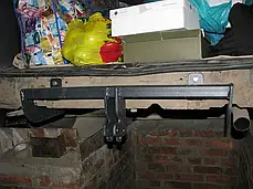 З'ємний гак фаркоп на Mercedes Vito Viano W638 1996-2003, фото 3