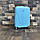 Валіза дорожня середня RGL 883 М Голубий, фото 2