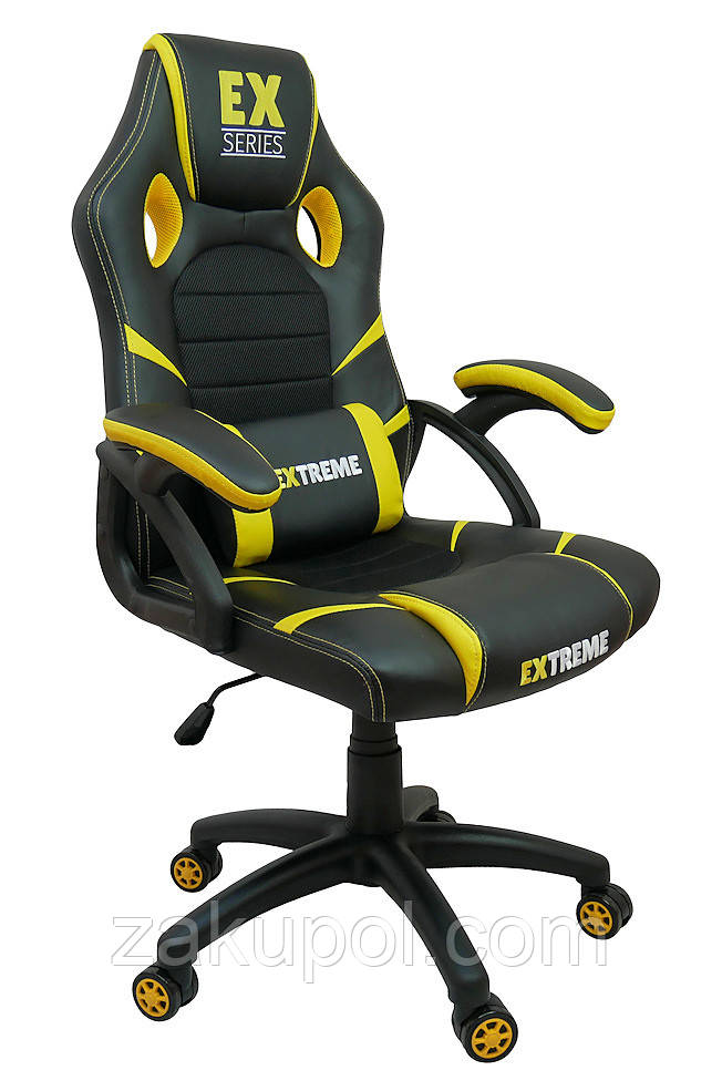 Комп‘ютерне крісло Extreme EX Чорно-жовтий