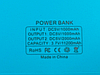 Зовнішній акумулятор Power Bank Leyou LY-900 2A 2USB 11200mAh блакитний, фото 8