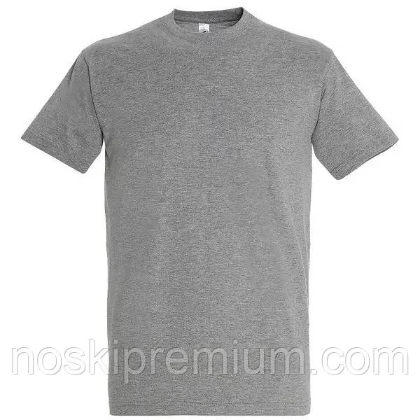 Футболка чоловічий Ezgi 100% бавовни, Туреччина, розмір 66 (50-52), сіра, 09815, фото 1