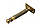 Бритва для гоління Т-подібна Pearl L-55 Antique Brass Closed Comb, фото 3