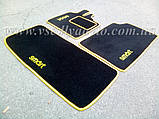 Текстильні чорні килимки для Smart Fortwo 450 (в салон і в багажник), фото 4