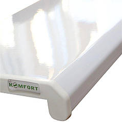 Підвіконня Danke Komfort білий глянцевий