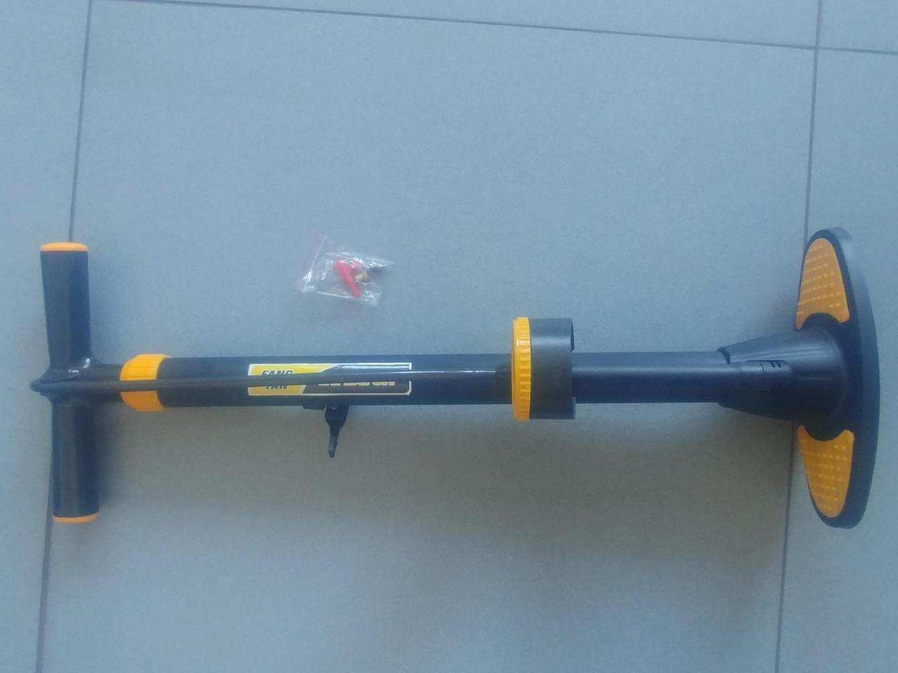 Насос Ручной (с Манометром на 5кг/см2) (черный) FM — Купить Недорого на ...