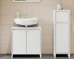 Тумба під умивальник MebelProff ТУ-2, тумба під раковину, шафа під раковиною для ванної кімнати