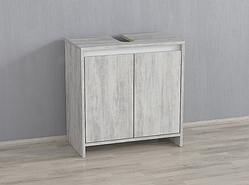 Тумба під умивальник MebelProff ТУ-2, тумба під раковину, шафа під раковину для ванної кімнати Бетон