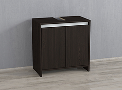 Тумба під умивальник MebelProff ТУ-2, тумба під раковину, шафа під раковину для ванної кімнати Венге