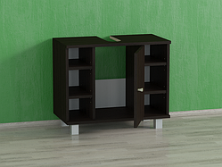 Тумба під умивальник MebelProff ТУ-3, тумба під раковину, шафа під раковину для ванної кімнатиВенге