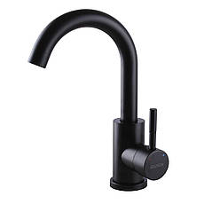 Змішувач для умивальника Globus Lux ALPEN SBT1-101S-BB, фото 4
