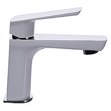 Змішувач для умивальника TOPAZ LEXI TL 21201-H57-W, фото 5