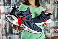 Жіночі кросівки Adidas Адідас Alphabounce Instinct, текстиль, піна, сині 36