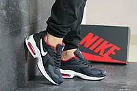 Мужские кроссовки Nike Найк Air Max 2, кожа, сетка, замша, пена, синие. 44