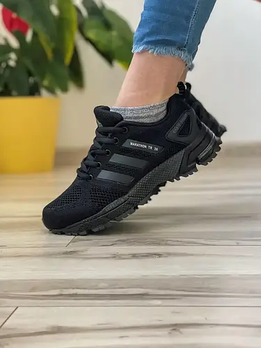 Купить Женские кроссовки Adidas Адидас Marathon Tr 26, черные 38, цена ...