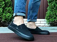 Женские кроссовки Vans Ванс, черные 38 (24,2 см)
