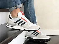 Мужские кроссовки Adidas Адидас Zx 500 Rm, бежевые с белым 44 (28,2 см)