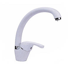 Змішувач для кухні Globus Lux Solly GLSO-0203S 7-WHITE, фото 4
