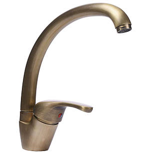 Змішувач для кухні Globus Lux Solly GLSO-0203S-9-BRONZE, фото 3