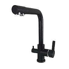 Змішувач для кухні під осмос Globus Lux LAZER GLLR-0444-1-ONIX, фото 3