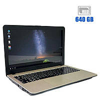 Ноутбук Asus R540L/15.6"/Core i3-5005U 2(4) ядра 2.0 GHz/4GB DDR3/640GB HDD/HD Graph 5500/WebCam