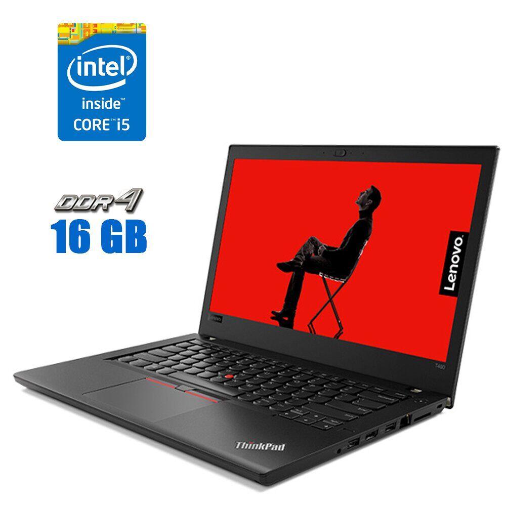 Ультрабук Lenovo ThinkPad T480s/ 14" (1920x1080)/ Core i5-8350U/ 16 GB RAM/ 256 GB SSD/ UHD 620