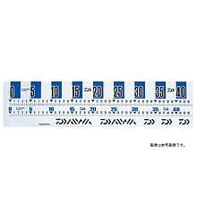 Наклейка Daiwa CP Measure Sticker 44см Blue