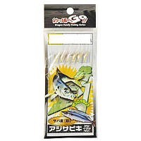 Самодур Dragon Aji Sabiki Mackerel Skin Aurora №8(6 гачків)