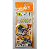 Самодур Dragon Aji Sabiki Mackerel Skin №7(6 гачків)