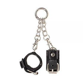 Брелок Наручники Чорний Handcuffs, Black