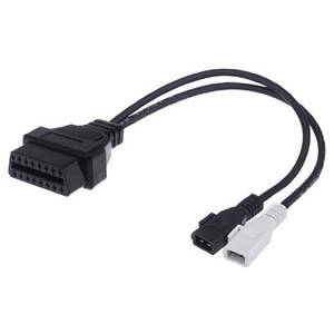 Перехідник з OBD2 16pin мама на VAG 2x2pin 2+2pin VW AUDI тато