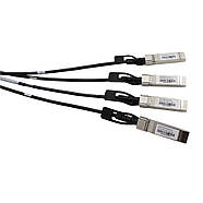 Кабель DAC QSFP to 4*SFP+ 40G Directly-attached Copper Cable 7m Alistar, фото 7