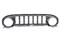 Решетка радиатора Jeep Renegade 1 BU (2014-наше время) дорест накладка верхняя серебро