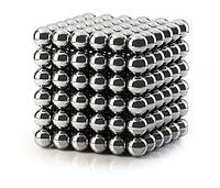 Неокуб NEOCUBE никелевый 5 мм 216 сфер, магнитные шарики, головоломка, GP, хорошего качества, заказать неокуб