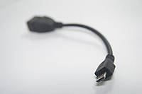 Переходник OTG USB - MICRO USB 0.1 м, GP1, хорошего качества, otg, micro usb usb, af micro usb и