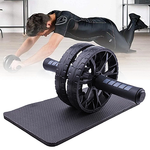 Колесо для преса двоколісний ролик GM0884_1 чорний