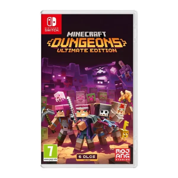 Гра для Nintendo Switch Nintendo Minecraft Dungeons Ultimate Edition російські субтитри