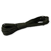 Паракорд 550 шнур нейлоновий мотузка для виживання чорний