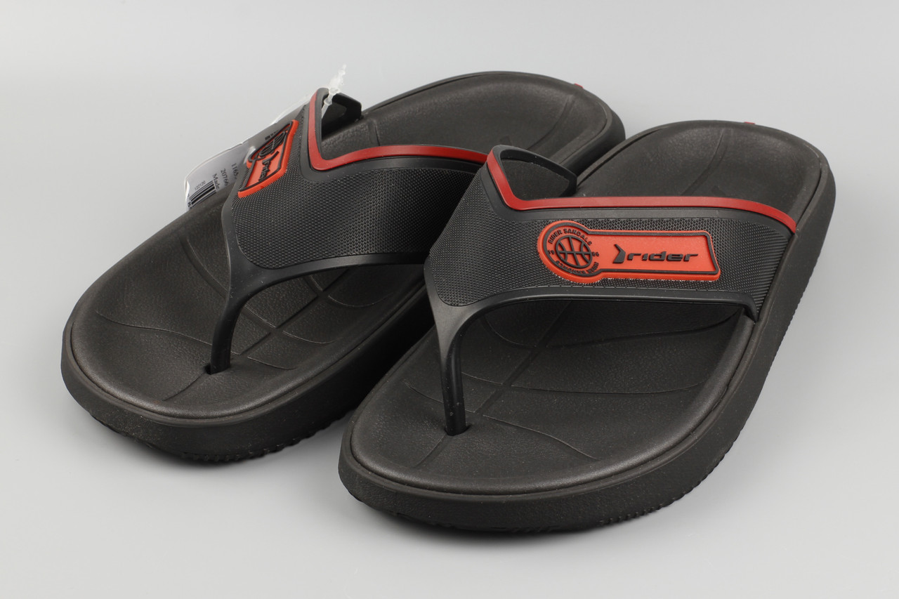 В' єтнамки чорні RIDER BLOCK THONG AD 11655-20766 Розміри 41 44