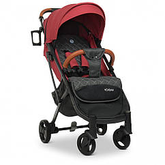 Коляска дитяча літня M 3910 Denim Carmine Red прогулянкова